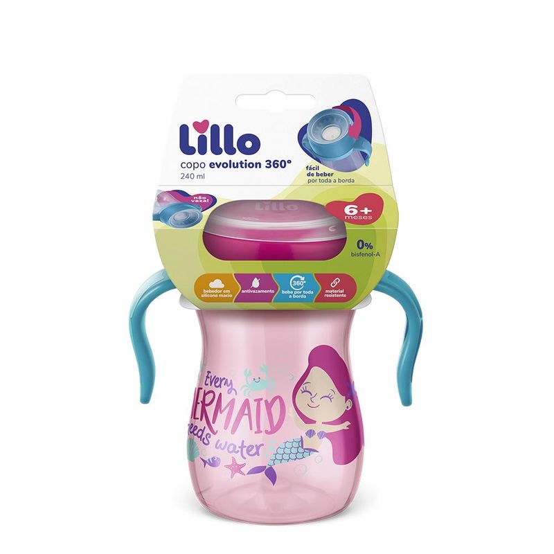 Copo-de-Treinamento---Lillo---Evolution-360---Com-Alca---Rosa-e-Azul---240mL-0