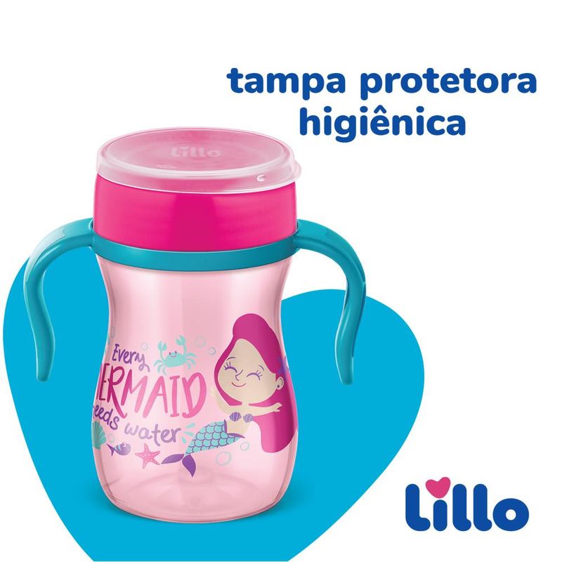 Copo-de-Treinamento---Lillo---Evolution-360---Com-Alca---Rosa-e-Azul---240mL-1