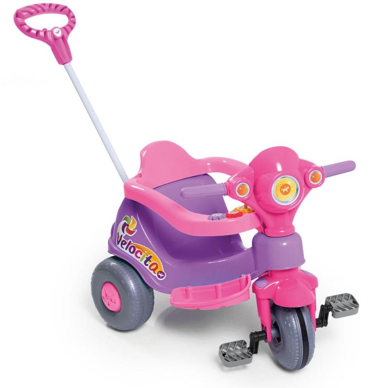 Triciclo-Infantil-com-Acessorios---Velocita---Lilas---Calesita-1