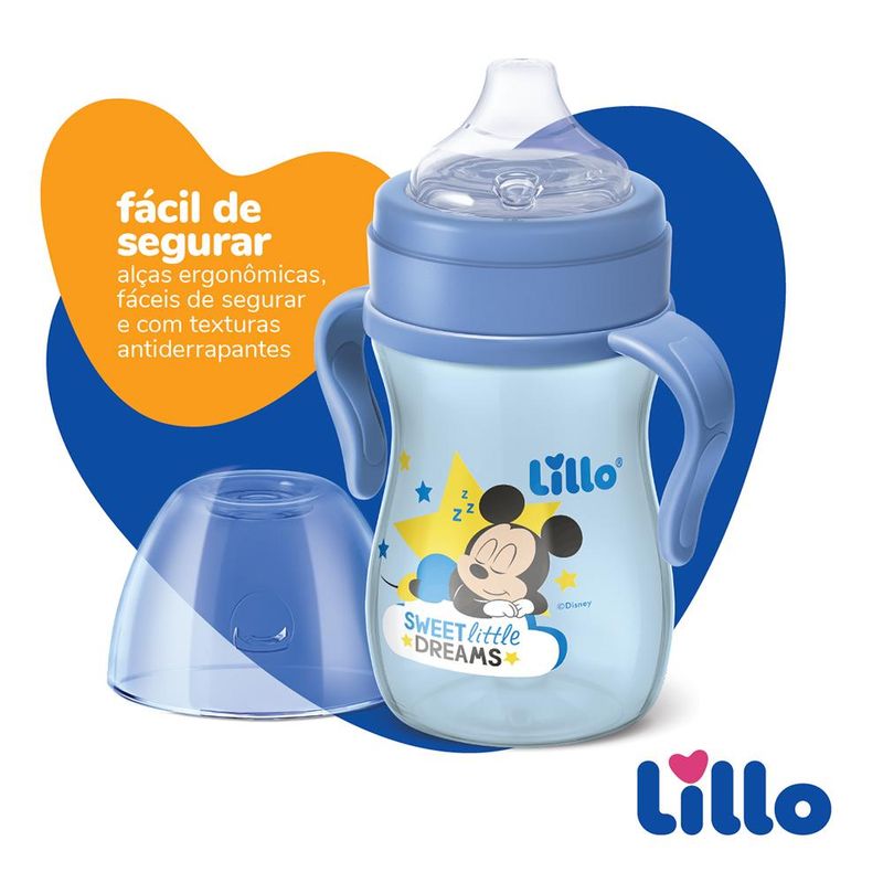 Copo-de-Treinamento---Disney---Lillo---Evolution---Mickey---Com-Alca---Azul---240mL-2