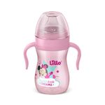 Copo-de-Treinamento---Disney---Lillo---Evolution---Minnie---Com-Alca---Rosa---240mL-0