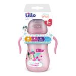 Copo-de-Treinamento---Disney---Lillo---Evolution---Minnie---Com-Alca---Rosa---240mL-1