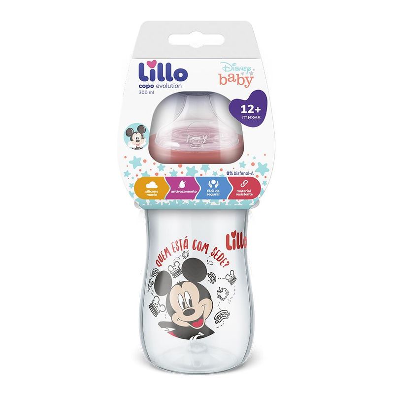 Copo-de-Treinamento---Disney---Lillo---Evolution---Mickey---Vermelho---300mL-1