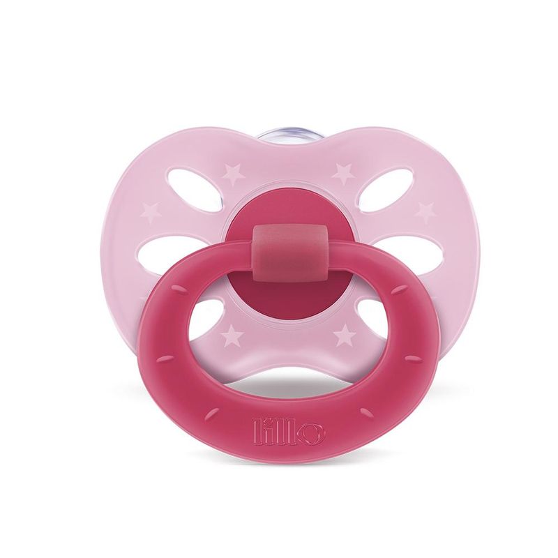 Chupeta---Lillo---Extra-Air---Maiores-de-6-meses---Silicone---Rosa-1