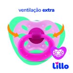 Chupeta---Lillo---Extra-Air---Maiores-de-6-meses---Silicone---Rosa-2