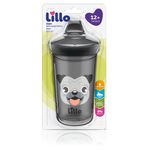 Copo-Antivazamento---Lillo---Eco-Max---Cachorrinho---Preto---320mL-1