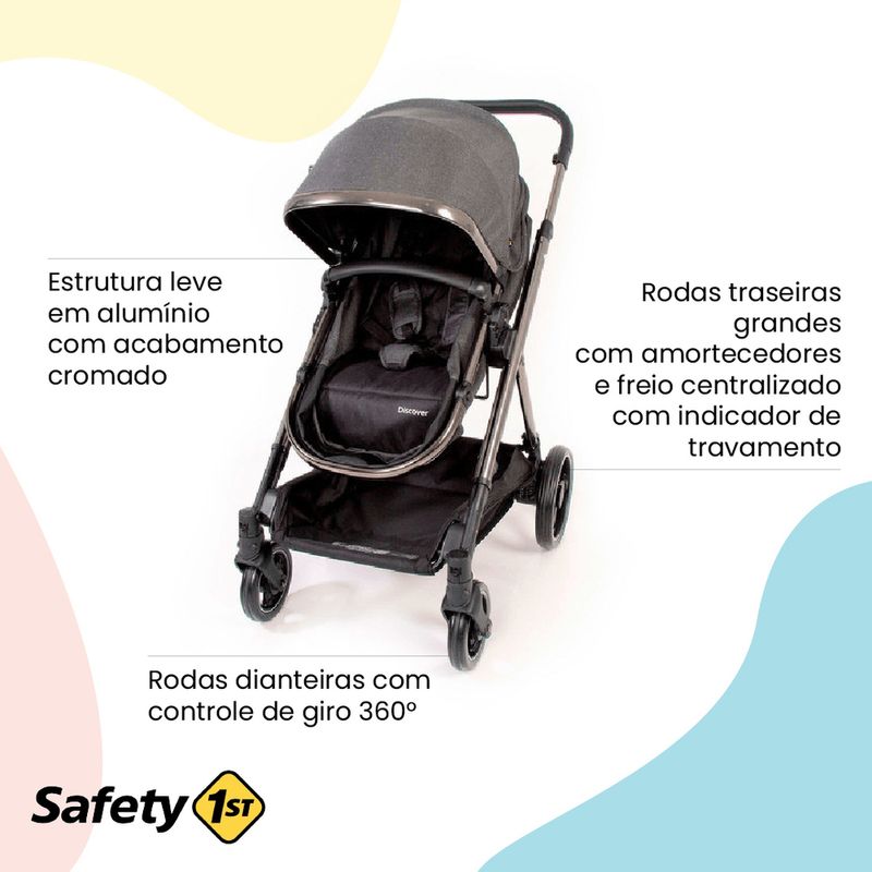 Carrinho-de-Passeio---Safety-1St---Discover---Black-Chrome-7