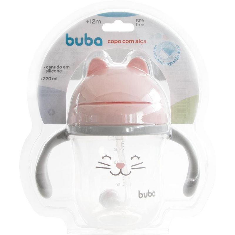 Copo-com-Alca---Buba---Gatinho---Rosa---220-Ml-2