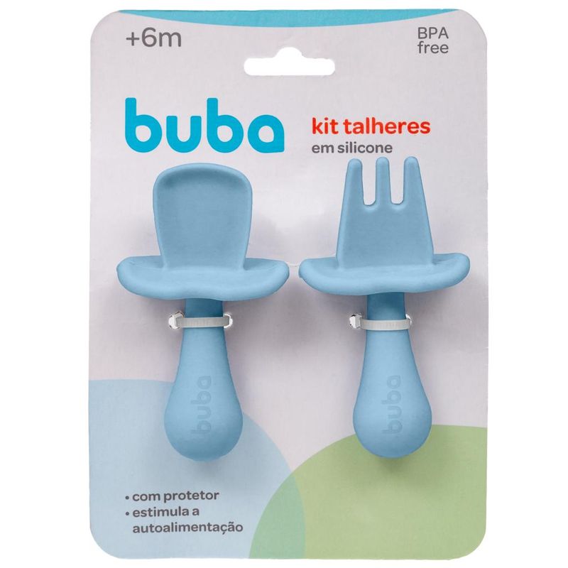 Conjunto-De-Talheres---Buba---Colher-E-Garfo---Azul-1