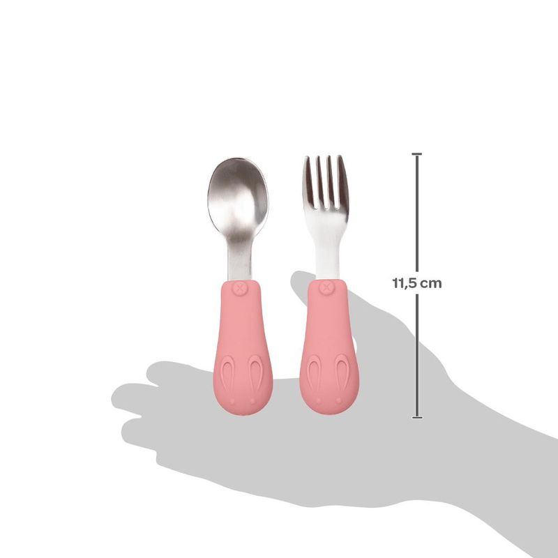 Conjunto-De-Talheres-Cabo-De-Em-Silicone---Buba---Colher-E-Garfo---Rosa-2