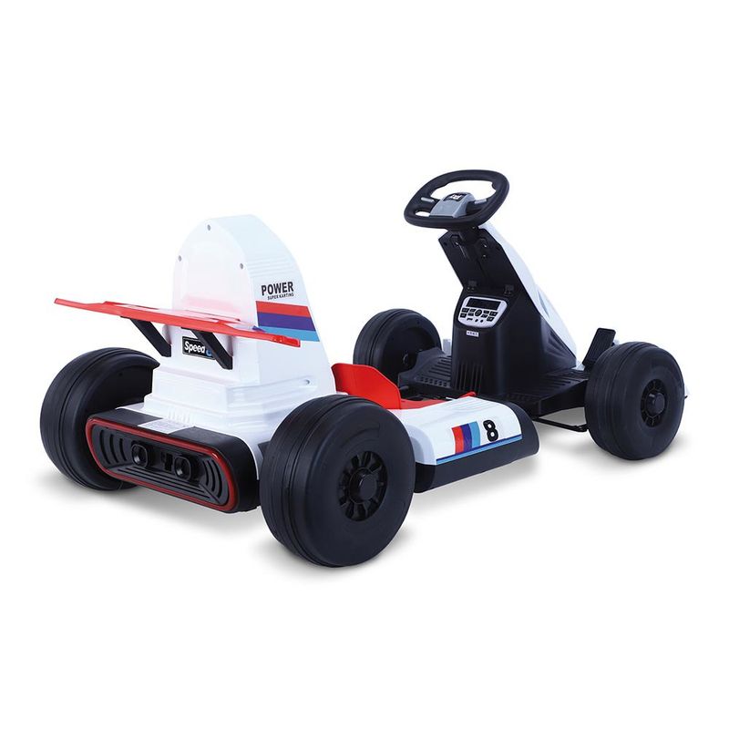 Mini-Veiculo-Eletrico---Kart-R-C---12V---Bandeirante---Branco-2