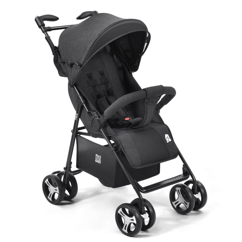 Carrinho-de-Bebe---Flick---Multikids---Preto-0
