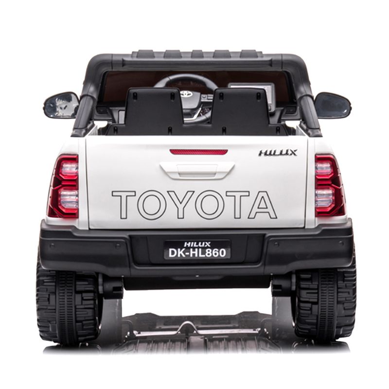 Mini-Veiculo-Eletrico---12V---Toyota-Hilux---Bandeirante---Branco-3