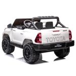 Mini-Veiculo-Eletrico---12V---Toyota-Hilux---Bandeirante---Branco-9