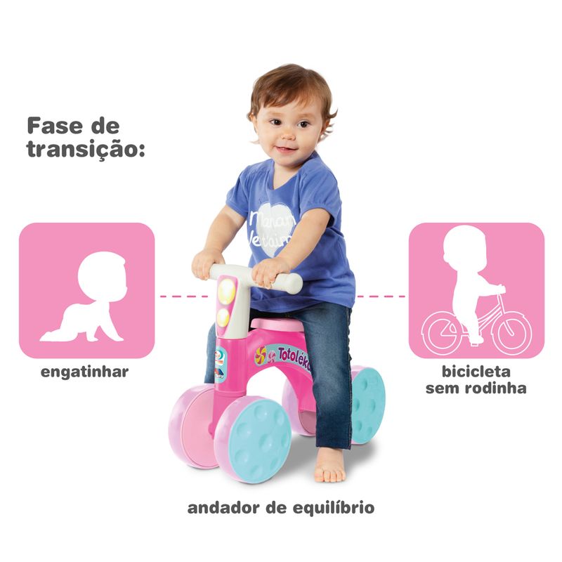 Bicicleta-de-Equilibrio---Totoleka---Rosa---Cardoso-Toys-2