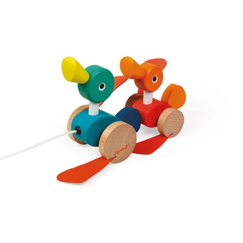 Brinquedo-Educativo---Janod---Patos-Para-Passear-Com-Rodinhas--0