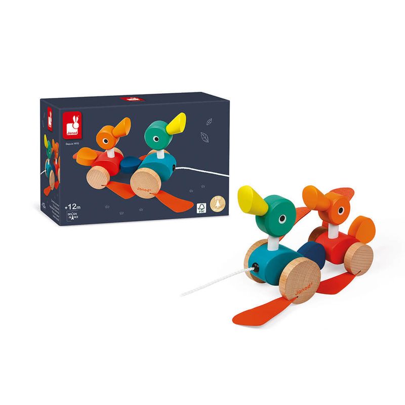 Brinquedo-Educativo---Janod---Patos-Para-Passear-Com-Rodinhas--2