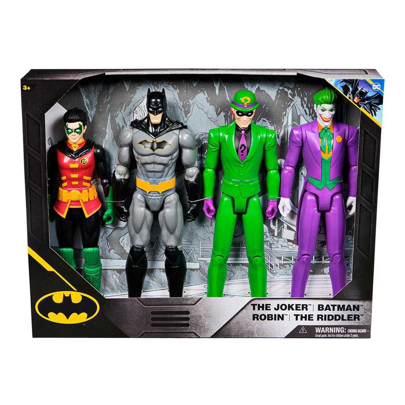 Boneco-Articulado---Pack-4-Figuras-De-Batalha---Batman---Sunny--4