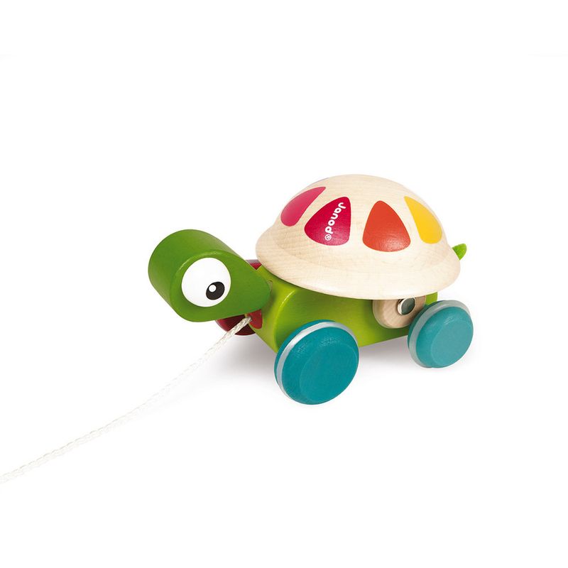 Brinquedo-Educativo---Janod---Tartatuga-Para-Passear-Com-Rodinhas---Maped-0