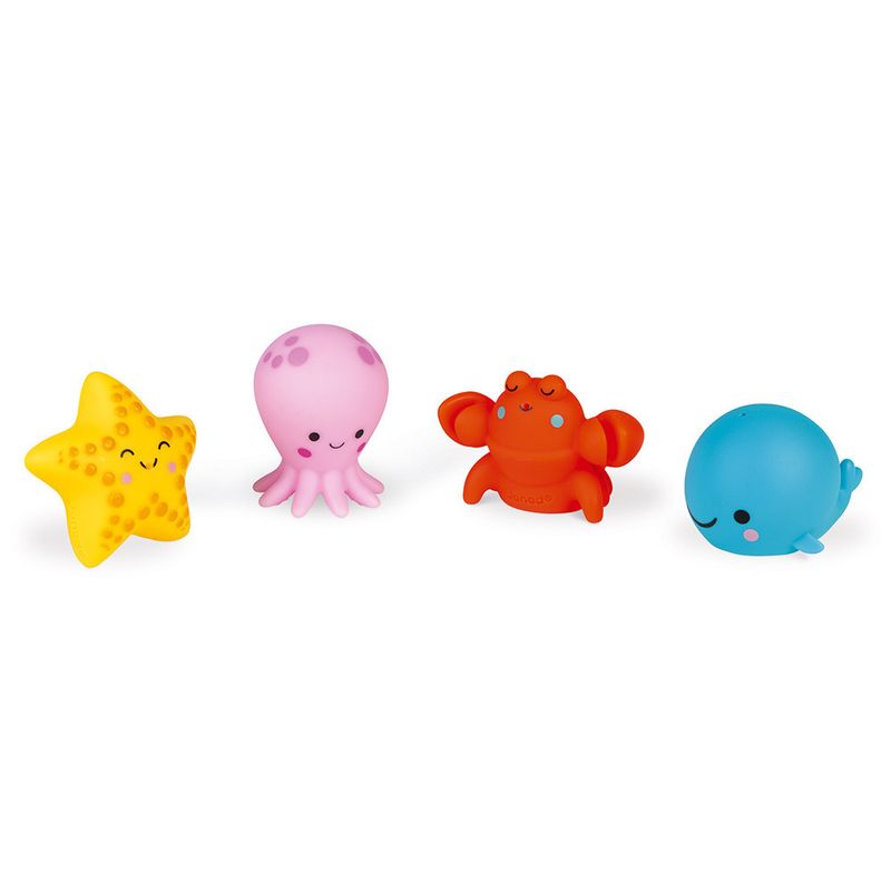 Brinquedo-Para-Banho---Janod---Maped---Animais-Marinhos---4-Espirra-Agua-0