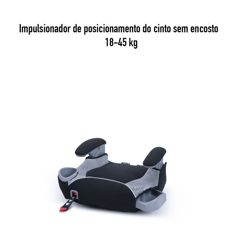 Cadeira-Para-Auto---2-Em-1---Turbobooster---Preto---Graco---Lillo-3