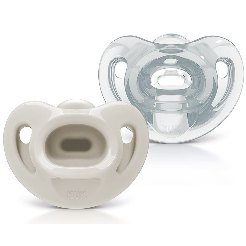 Conjunto-de-Chupetas---Nuk---Sensitive-S1---Silicone-0