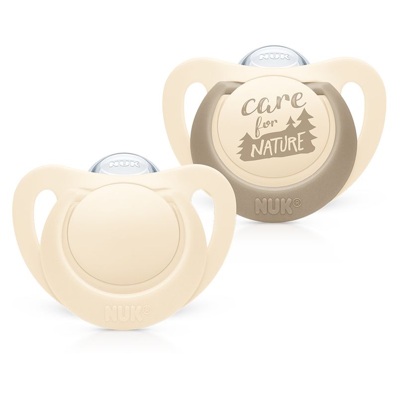 Kit-2-Chupetas---18-36-Meses---For-Nature---Silicone-S3---Neutral---Nuk-0