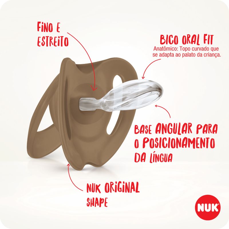 Kit-2-Chupetas---18-36-Meses---For-Nature---Silicone-S3---Neutral---Nuk-3