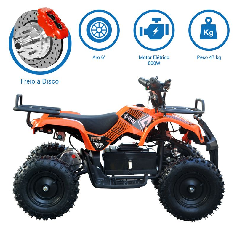 Quadriciclo-Eletrico---Drop-Utility-Off-Road---Dbs---Laranja-5