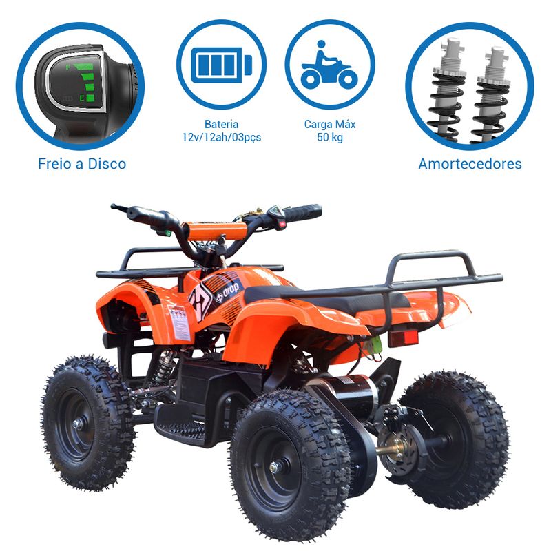 Quadriciclo-Eletrico---Drop-Utility-Off-Road---Dbs---Laranja-6