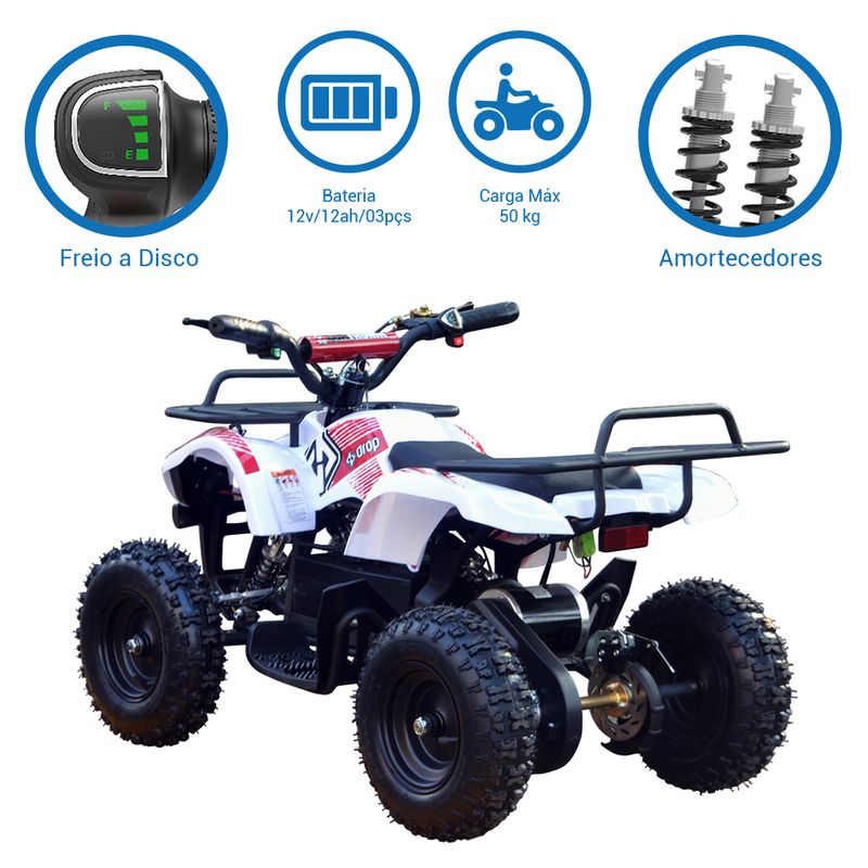 Quadriciclo-Eletrico---800W-36v---Utility-Branco---Drop--Dbs-5