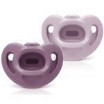 Conjunto-De-Chupetas---Nuk---Nuk-Sensitive---100--Soft-Silicone---Lilas-0