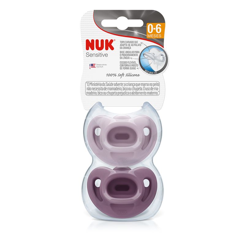 Conjunto-De-Chupetas---Nuk---Nuk-Sensitive---100--Soft-Silicone---Lilas-1