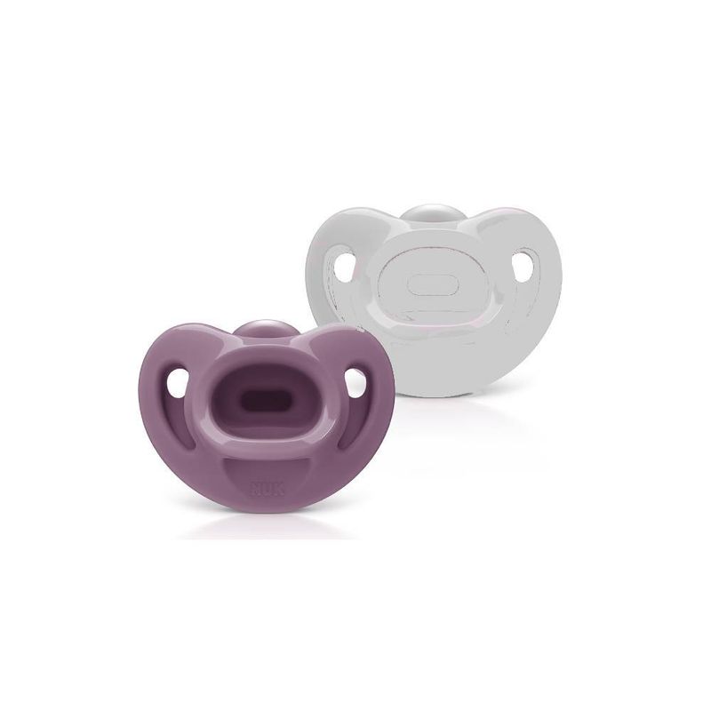 Conjunto-De-Chupetas---Nuk---Nuk-Sensitive---100--Soft-Silicone---Lilas---Nuk-0