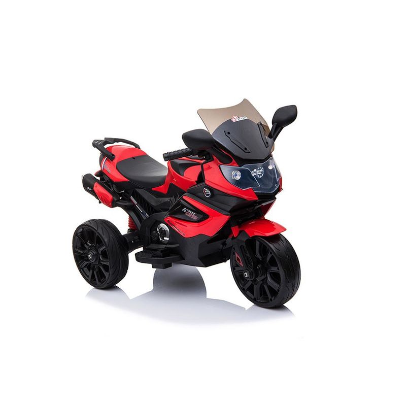 Mini-Motocicleta-Eletrica---12V-45AH---3-Rodas---Shiny-Toys---Vermelho-2