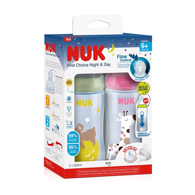 Conjunto-De-Mamadeiras---Nuk---Anticolica---Coala-E-Girafa---300ml-1