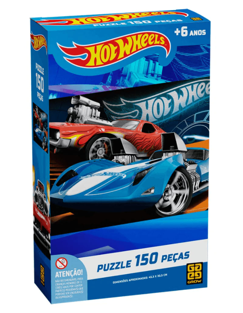 Hot Wheels バイク 約34個セット　ミニカー Quebra Cabeça Hot Wheels 150 Peças Grow 04170 - Ri Happy