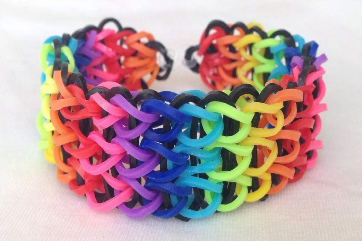 Ezbandz Kit Faz Pulseiras Caixa Com 2400 Elásticos I9 Bri0015 - Ri