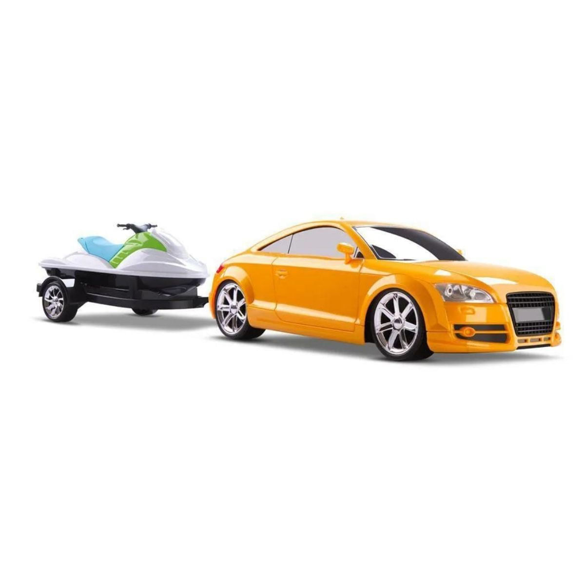 Carro Mxt 2.0 Com Jet Ski Amarelo Roma Jensen 1291 - Ri Happy