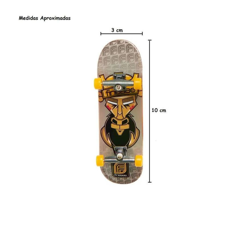 Kit Skate De Dedo Teck Deck Finesse Com 4 Sunny 002891 - Ri