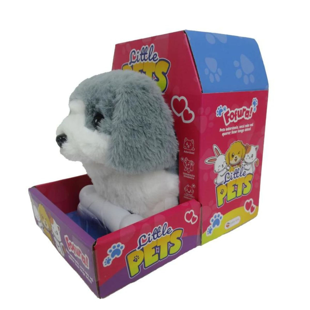 MｏDERN TｏYS製　SＩLVER PET Boneco Modern Silver, Sonic, Candide | Amazon.com.br