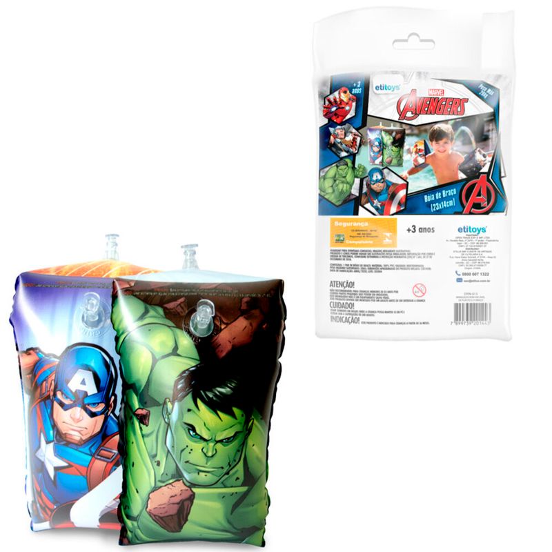 Brinquedo-Inflavel---Boia-de-Braco---Avengers---Etilux-0