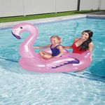 Brinquedo-Inflavel---Boia-Divertida---Flamingo---Rosa---Bestway---Etilux-2