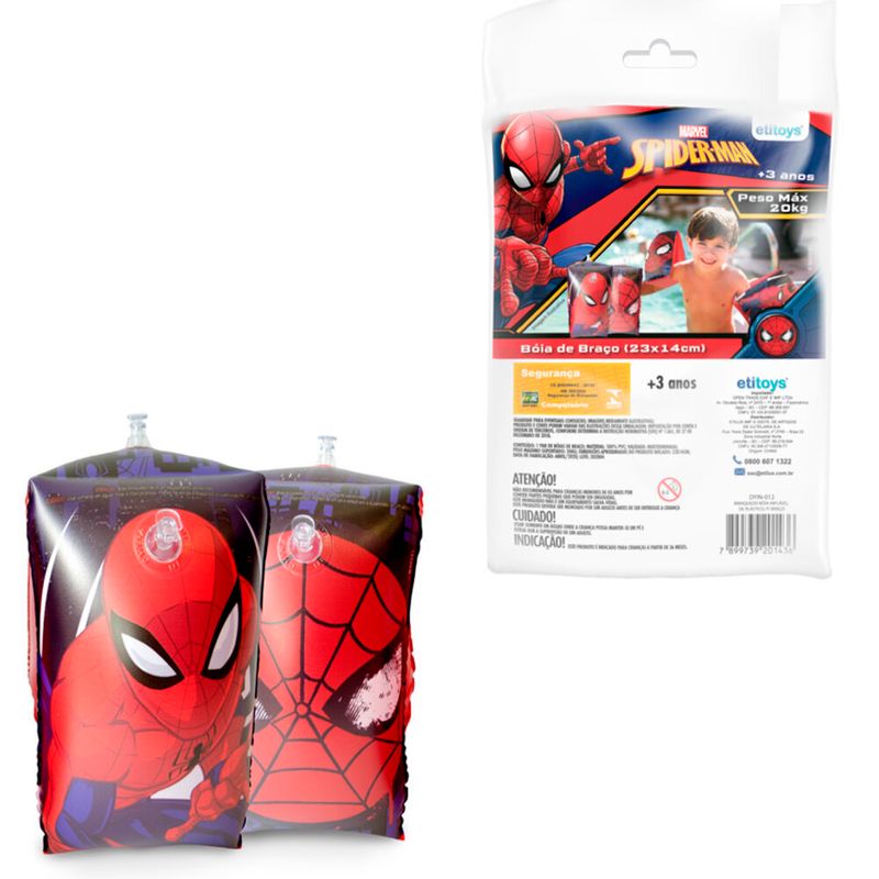 Boia-Inflavel---De-Braco---Spiderman---Disney---Colorido---Etitoys-1