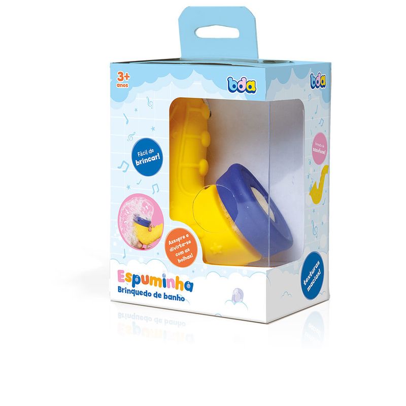 Brinquedo-De-Banho---Espuminha---Amarelo---Toyster-0