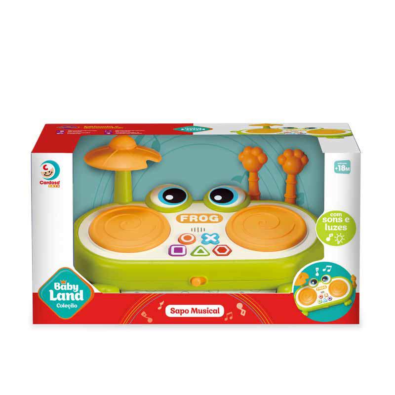 Brinquedo-Educativo---Colecao-Babyland---Sapo-Musical---Com-Sons-E-Luzes---Cardoso-1