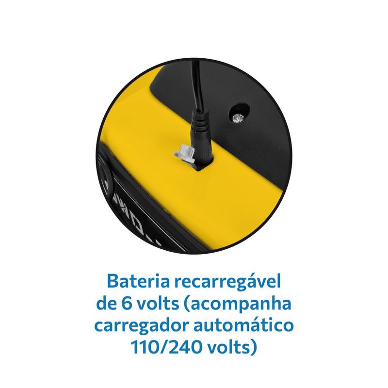 Mini-Veiculo-Eletrico---6V---Quadriciclo-ATV---Amarelo---Bandeirante-5