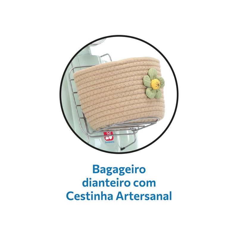Mini-Veiculo-Eletrico---6V---Scooter--Classica---Menta---Bandeirante-4