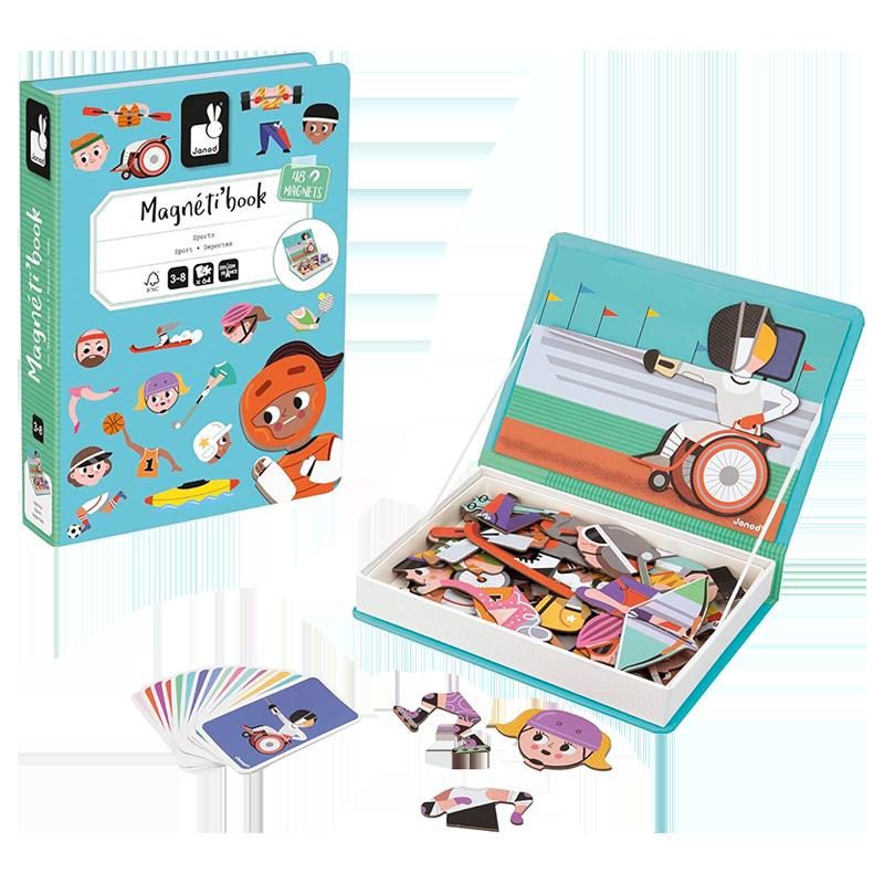 Livro-Magnetico---Janod---Esportes---Azul---Maped-1