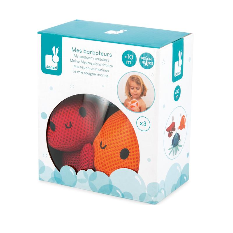 Conjunto-De-Esponjas-Para-Banho---Janod---Animais-Marinhos---Maped-1